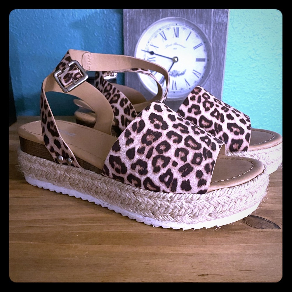 Leopard Espadrilles